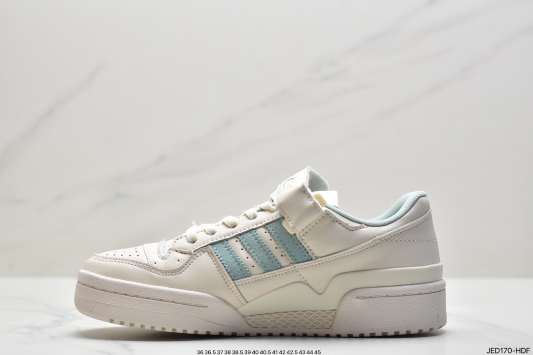 Adidas Adidas Clover Originals Forum 84 Low Roman Series Velcro Low Help