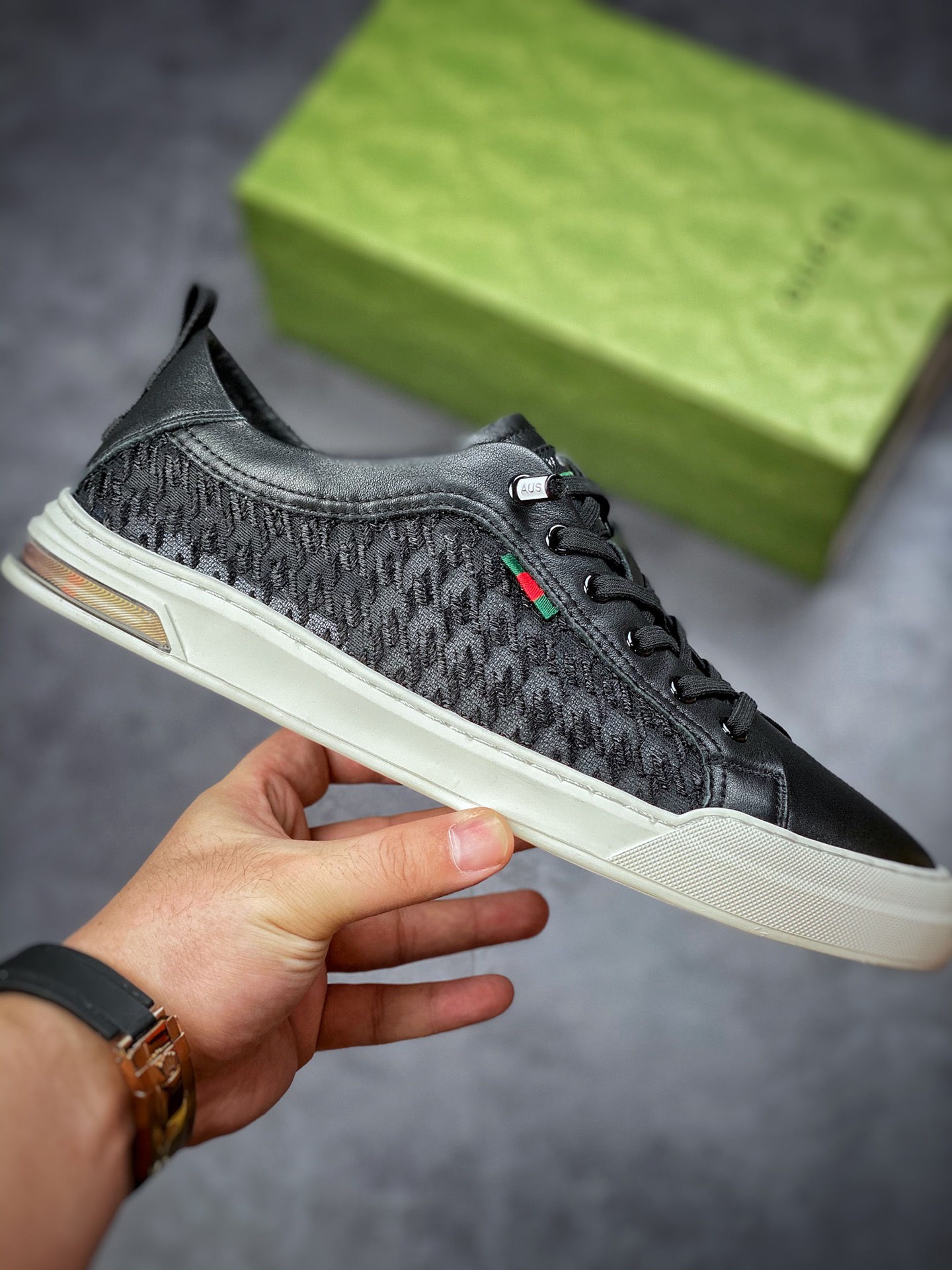 #Overseas version of Gucci Gucci sports and leisure trend sneakers series