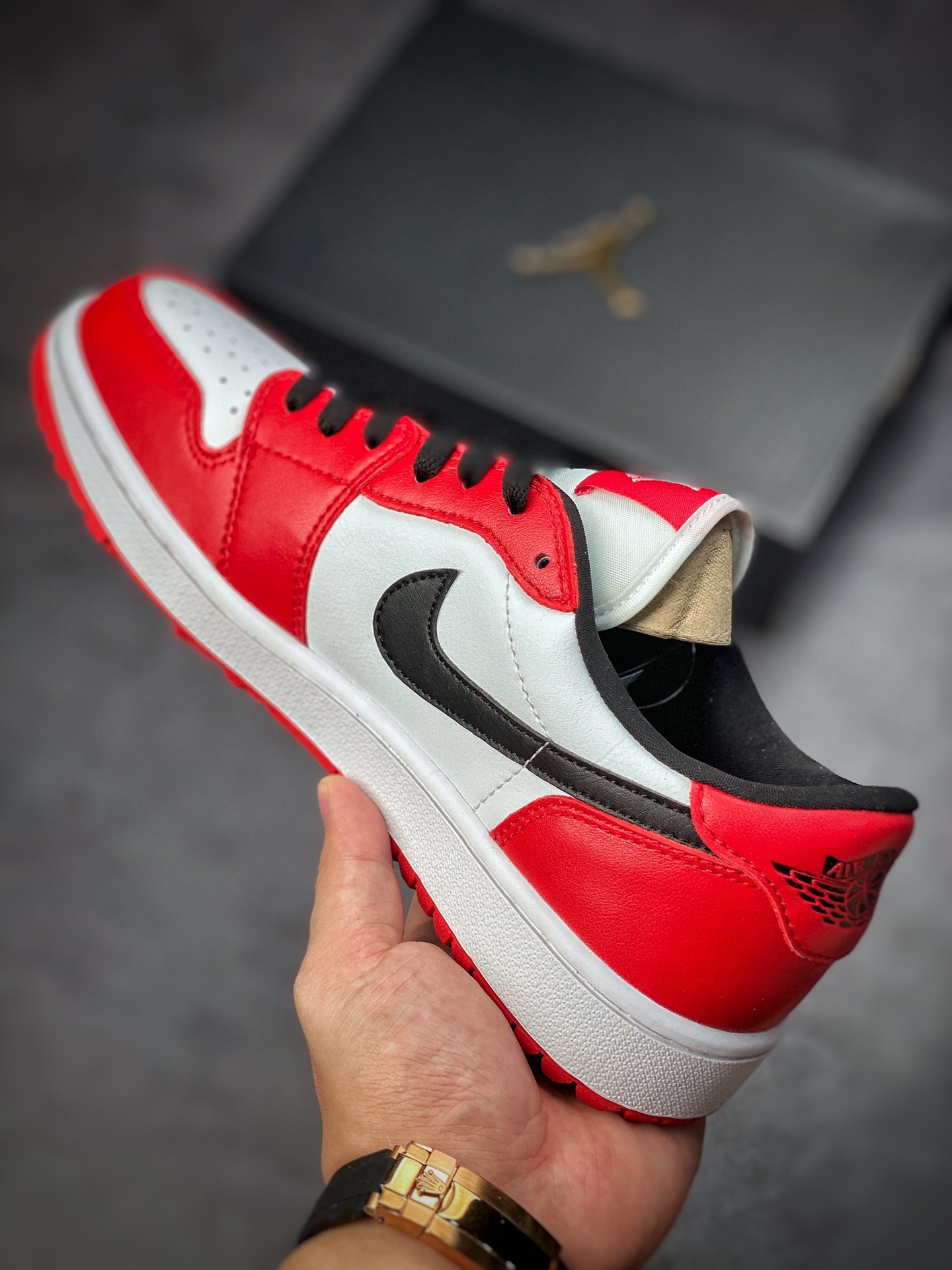 Original Air Jordan AJ1 Low Golf Golf Chicago DD9315-600