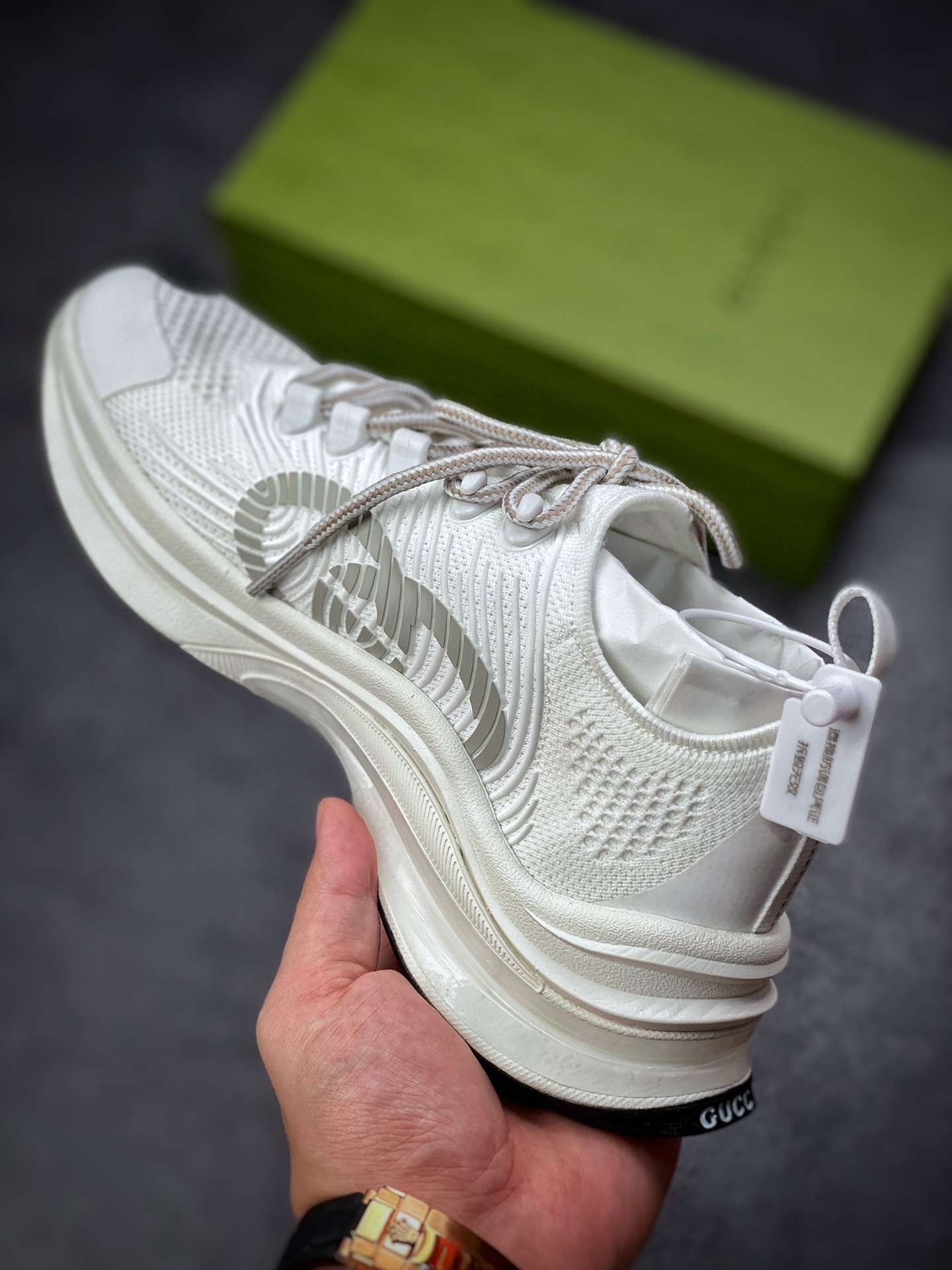 Gucci Gucci Run Mesh Sneakers jogging series running shoes 680900 UF310 1270