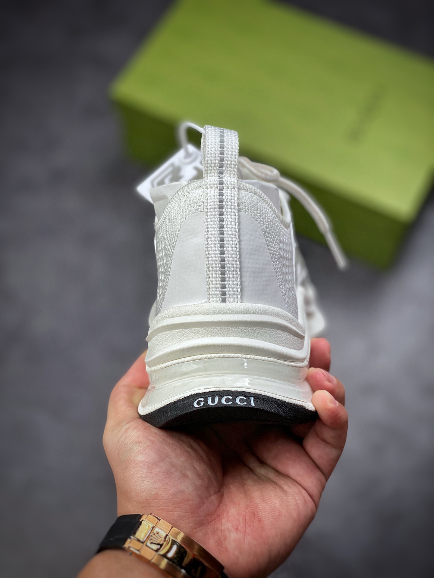 Gucci Gucci Run Mesh Sneakers jogging series running shoes 680900 UF310 1270