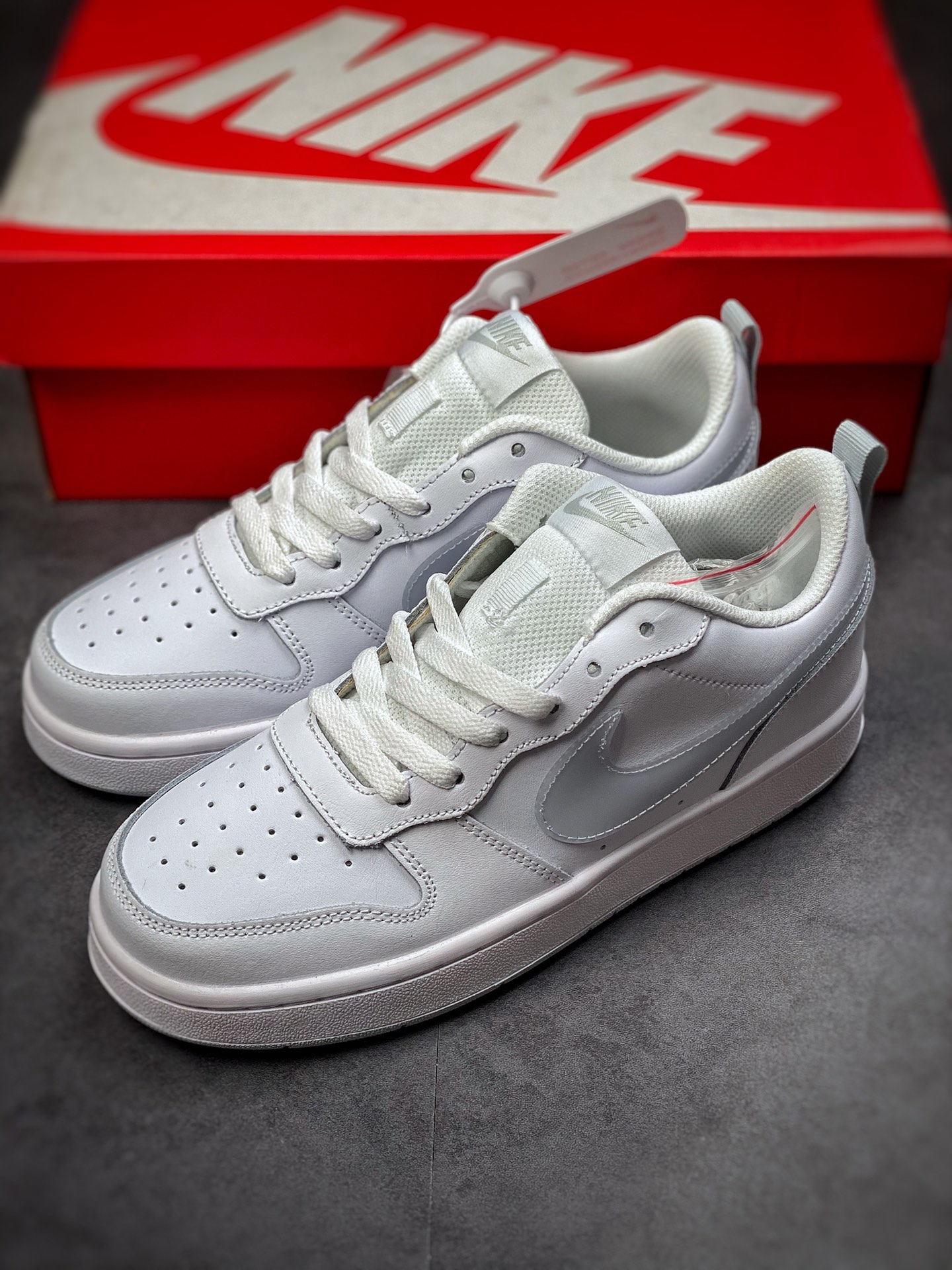 Exclusive development chip version Korea original single Nike Court Borough Low 2 FP exclusive full head layer version BQ5448-118