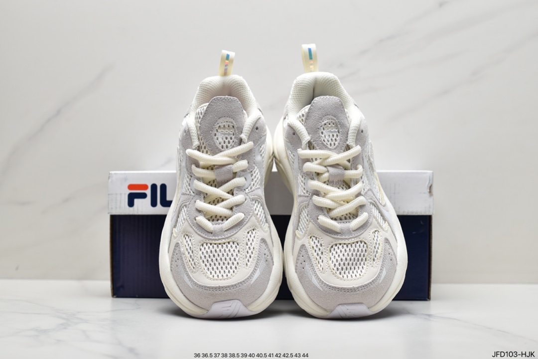 Xiaohongshu recommends the popular FILA Fila soot dove gray couples old shoes