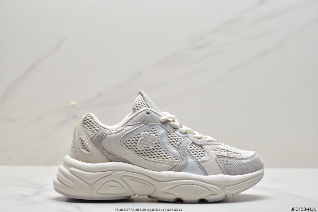 Xiaohongshu recommends the popular FILA Fila soot dove gray couples old shoes