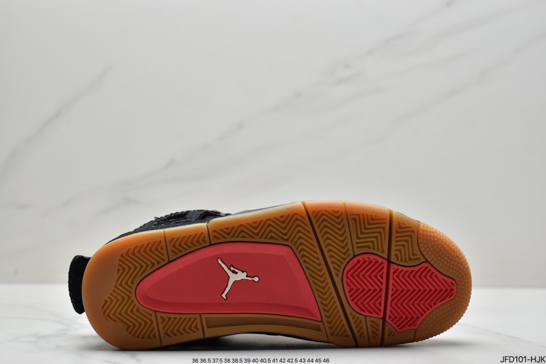 Levi's x Nike Air Jordan 4 Retro Levis White Levi's AO2571-401
