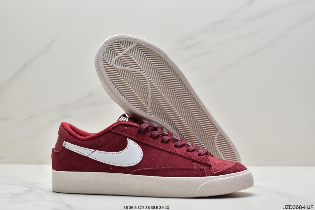 140 真标耐克Nike Blazer Mid ”1977 Vintage SE经典开拓者低帮百搭休闲运动板鞋” DB5461