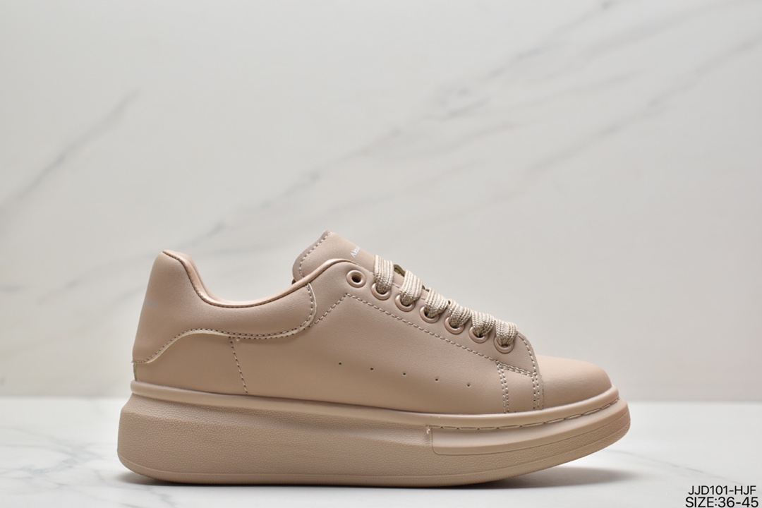 Italian luxury brand Alexander McQueen Alexander McQueen Sole Leather Sneakers low help 553770 WHGP790 9063