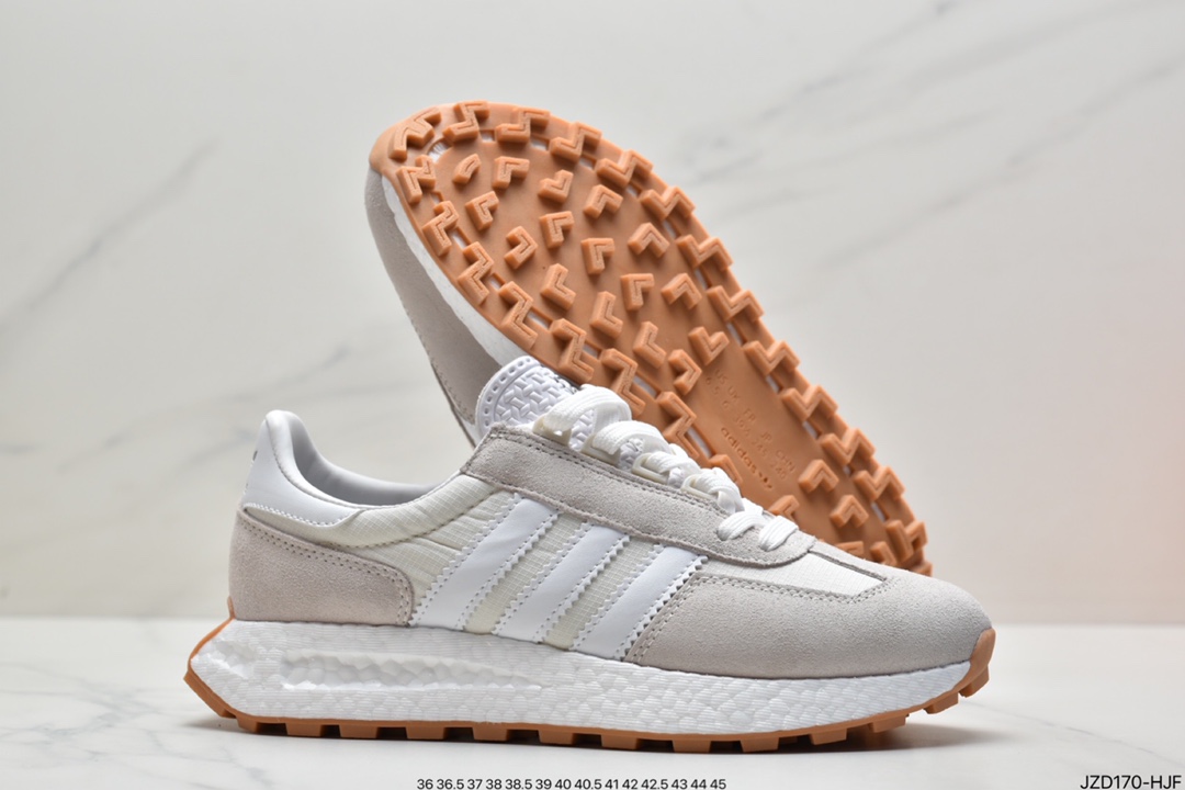 Really explosive ADI ADIDAS Racing 1 Boost Prototype speed light retro series all-match breathable casual sports jogging shoes Q47108