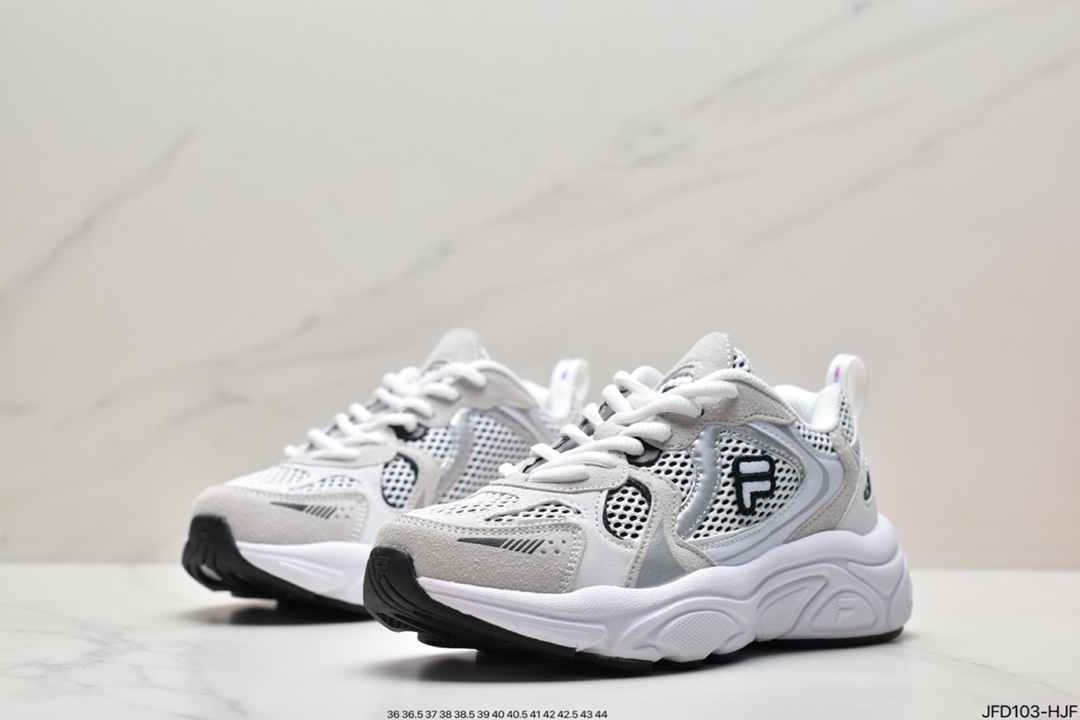 Xiaohongshu recommends the popular FILA Fila soot dove gray couples old shoes