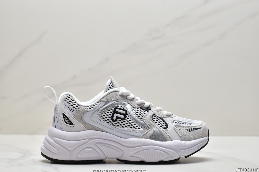 Xiaohongshu recommends the popular FILA Fila soot dove gray couples old shoes