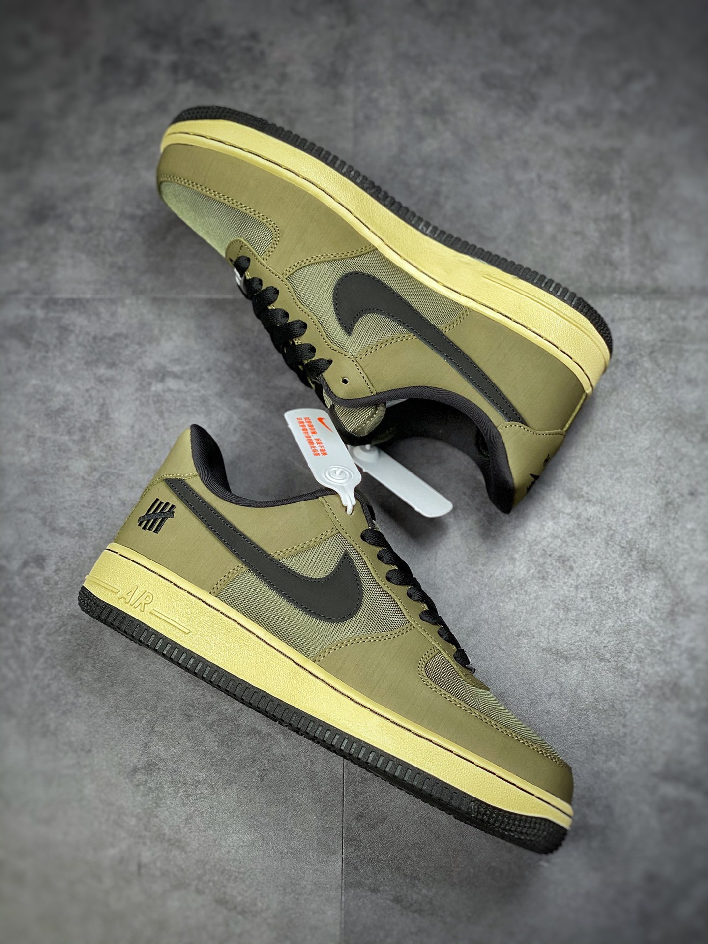 240 Nike Air Force 1 Low 07  ‘’Ballistic‘’ 橄榄绿 DH3064-300