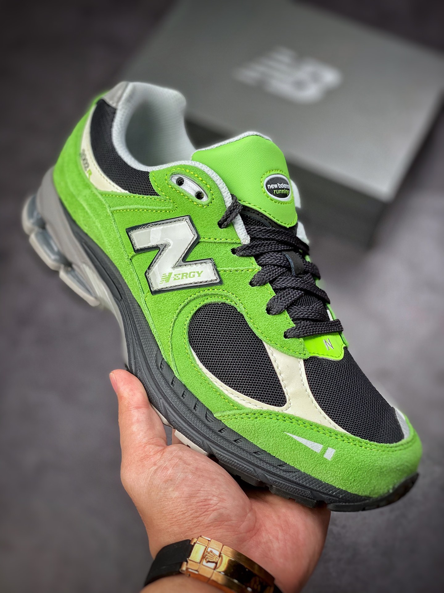 New Balance M2002 Retro Casual Running Shoes Green M2002RGZ