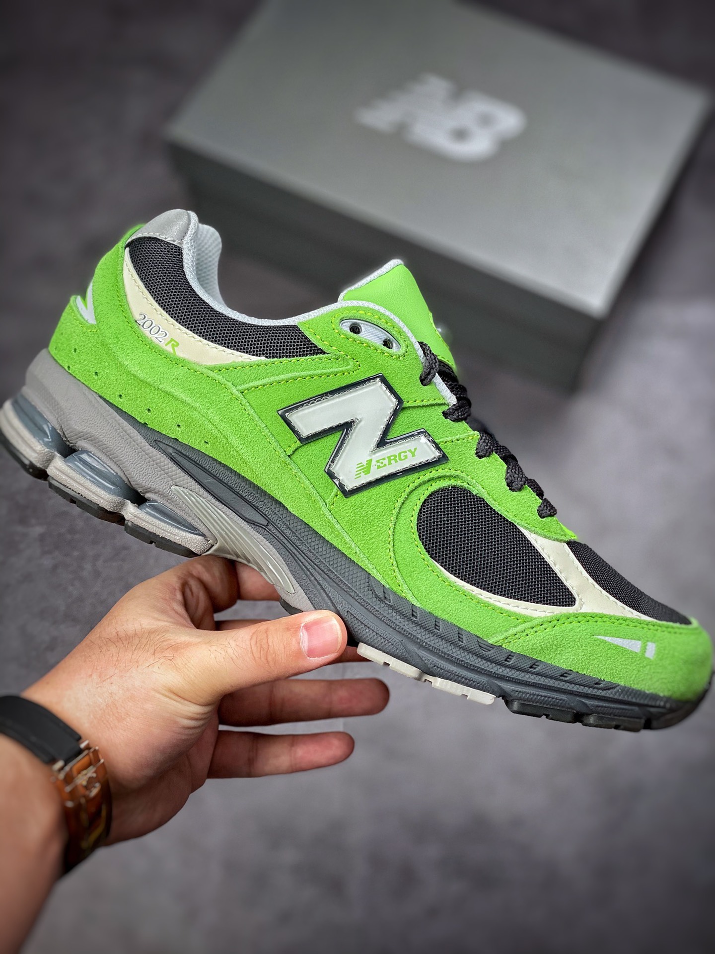 New Balance M2002 Retro Casual Running Shoes Green M2002RGZ