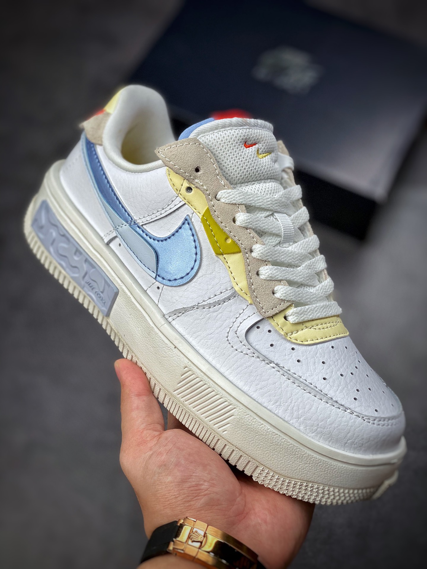 220 Nike Air Force 1 Fontanka 马卡龙 浅黄蓝 DV2175-100