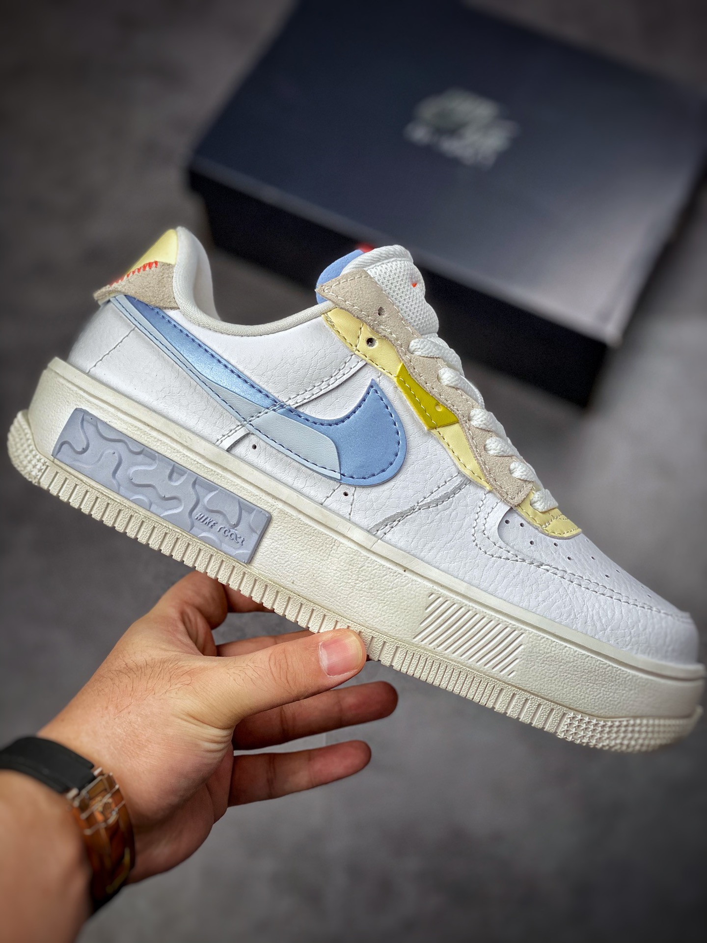 220 Nike Air Force 1 Fontanka 马卡龙 浅黄蓝 DV2175-100