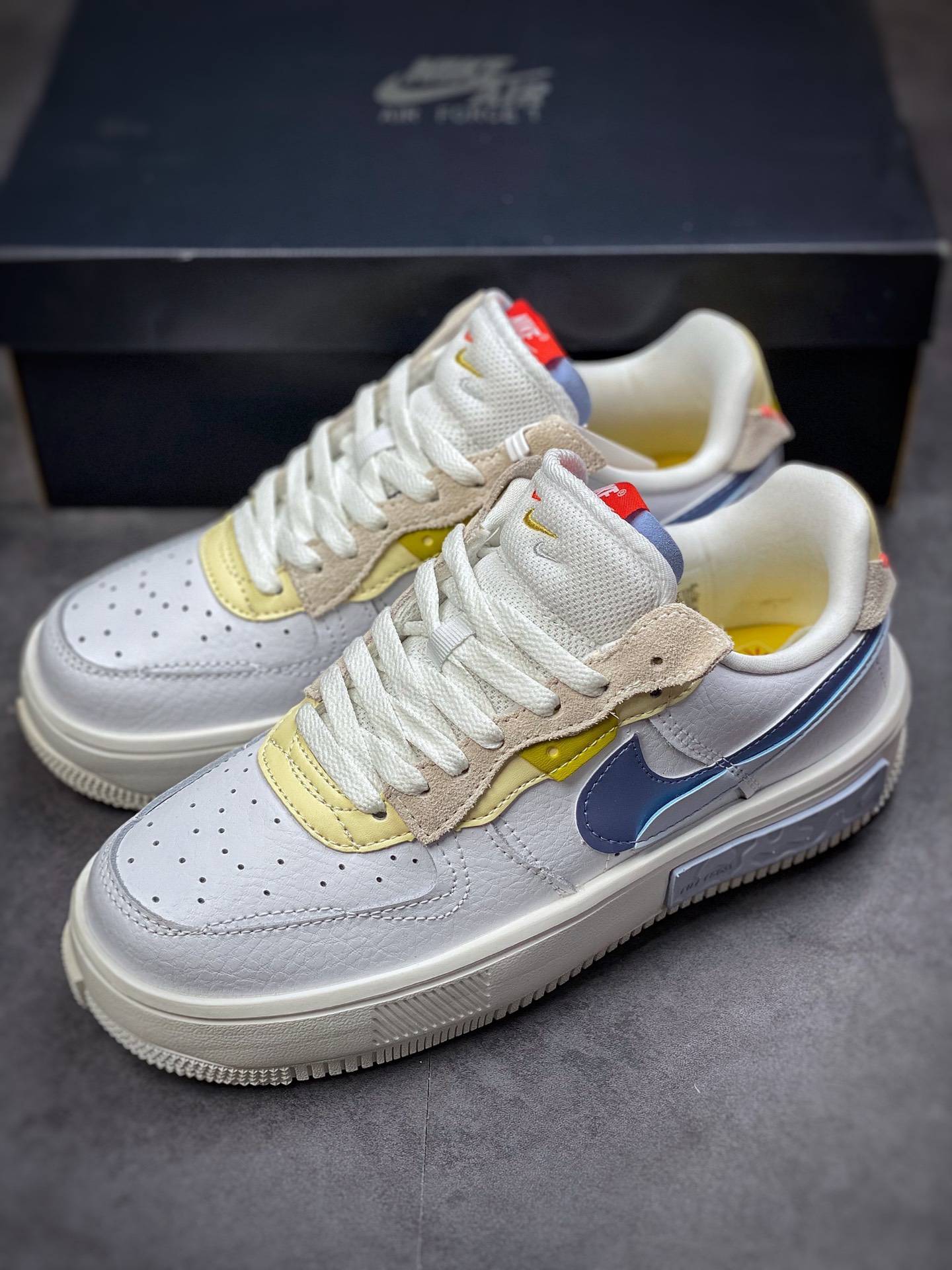 220 Nike Air Force 1 Fontanka 马卡龙 浅黄蓝 DV2175-100