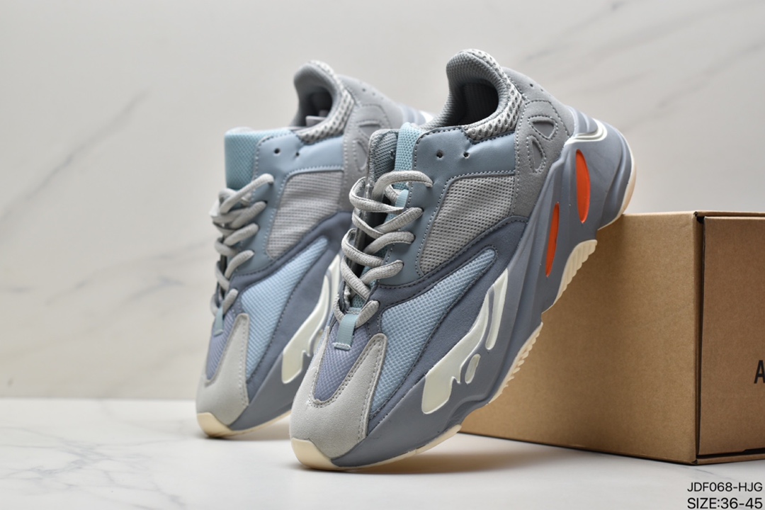 Adidas Adidas Yeezy Boost 700 V2 ”Ash Geode” 700V2 yeezy Series Heightening Grandpa Jogging Shoes