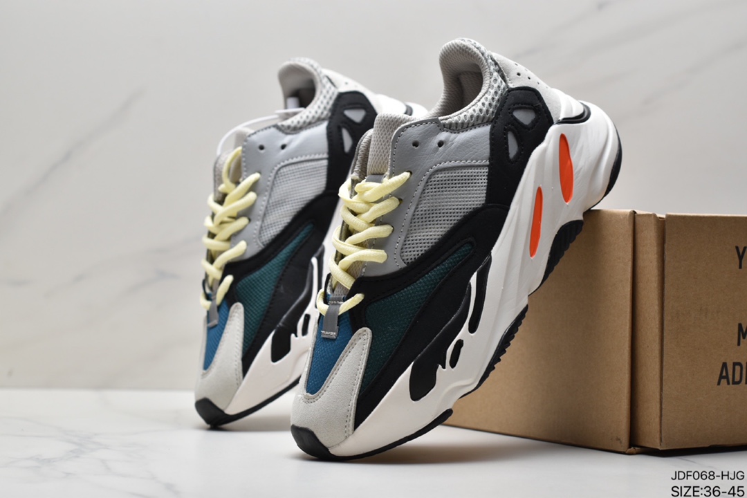 Adidas Adidas Yeezy Boost 700 V2 ”Ash Geode” 700V2 yeezy Series Heightening Grandpa Jogging Shoes