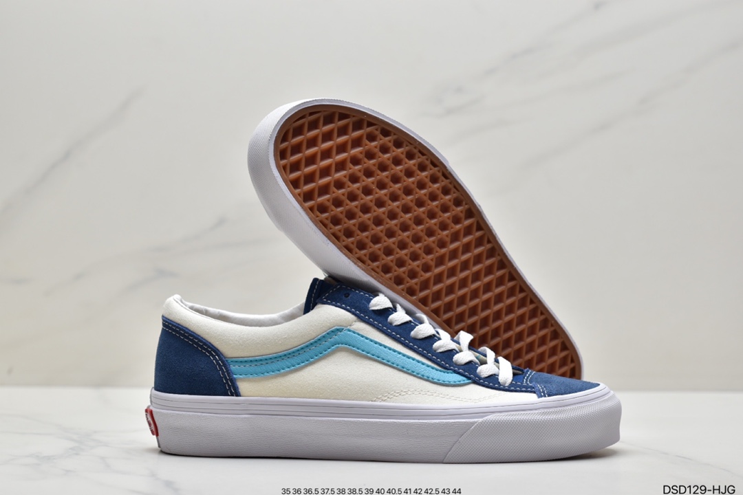 100 VANS/万斯Style 36 经典低帮帆布休闲运动硫化滑板板鞋