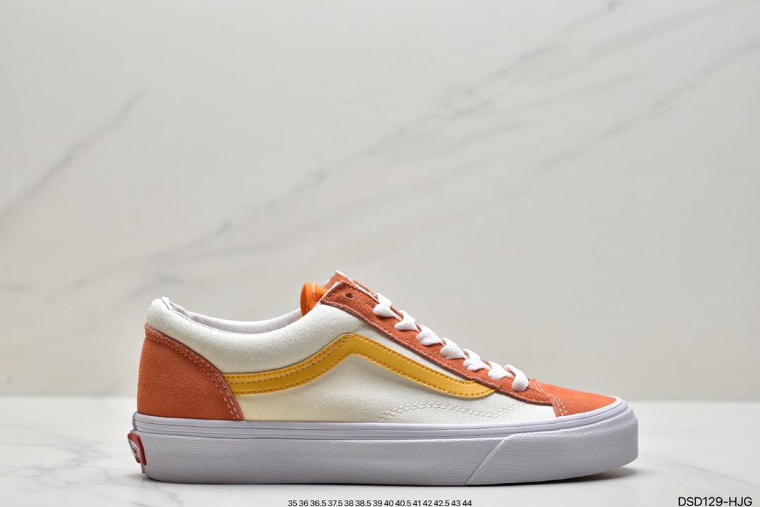 100 VANS/万斯Style 36 经典低帮帆布休闲运动硫化滑板板鞋