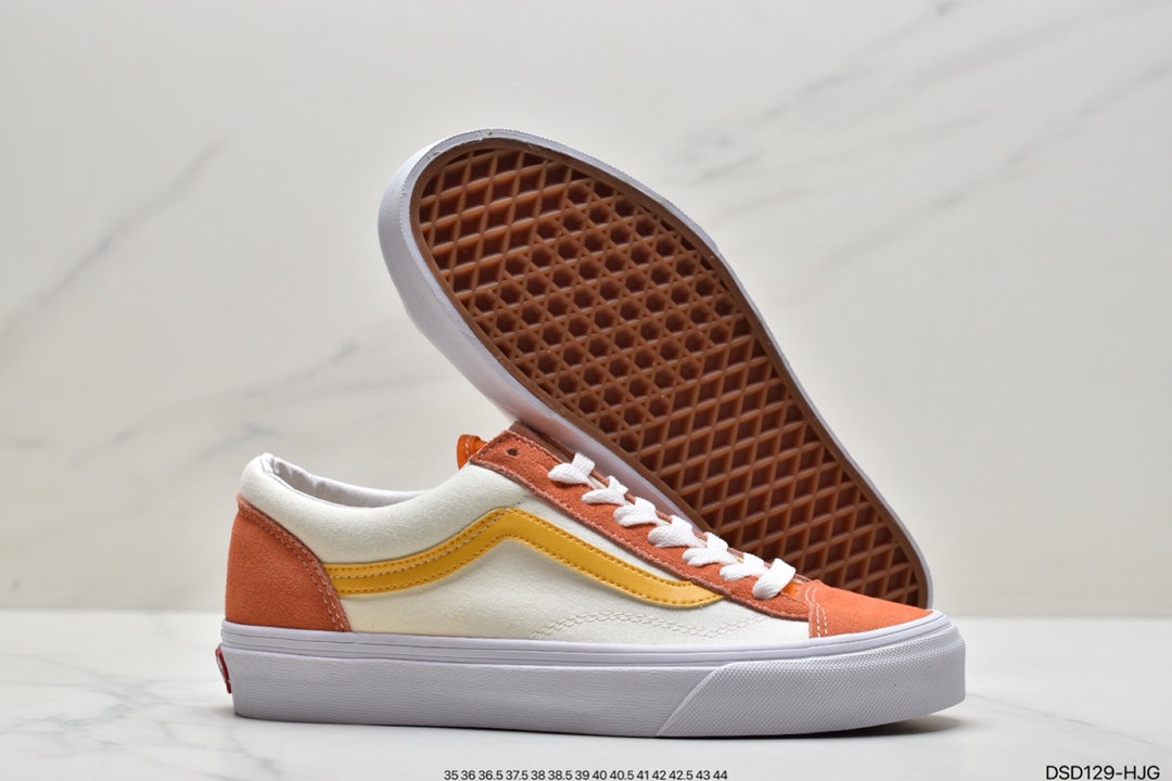 VANS/Vance Style 36 Classic Low-Top Canvas Casual Sports Vulcanized Skateboard Shoes