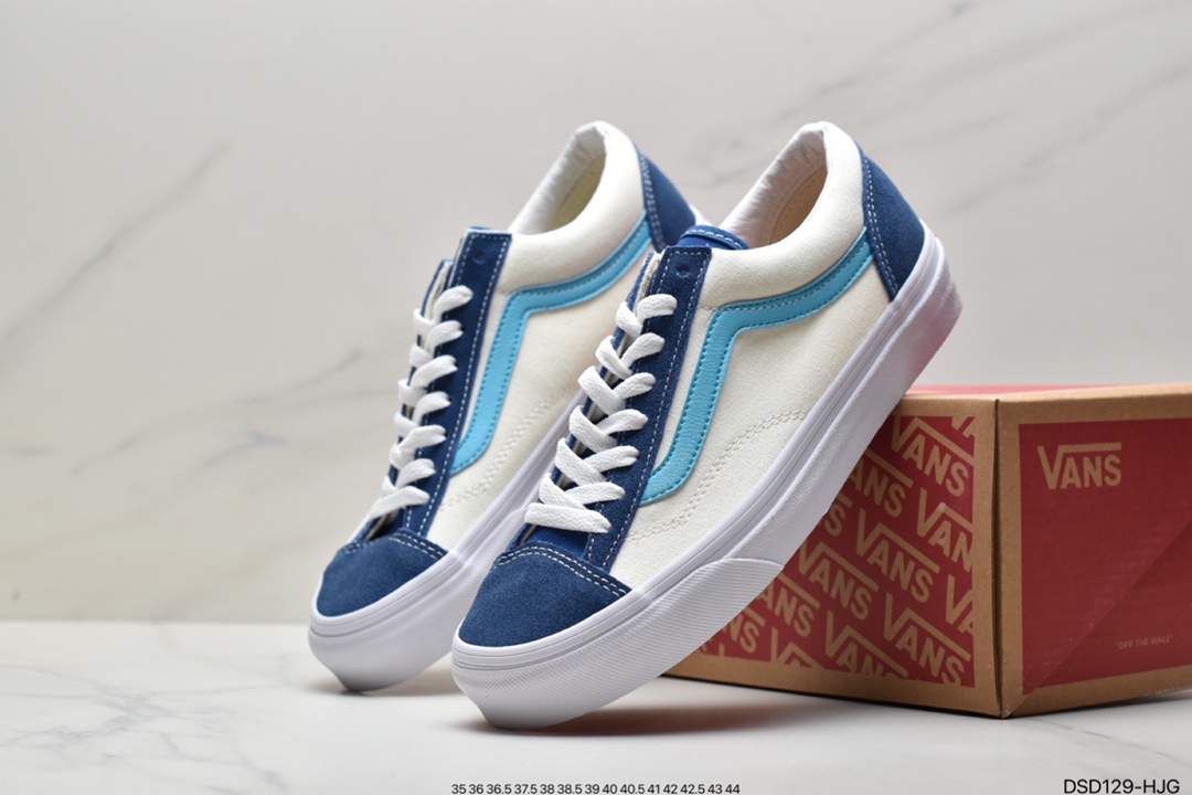 100 VANS/万斯Style 36 经典低帮帆布休闲运动硫化滑板板鞋