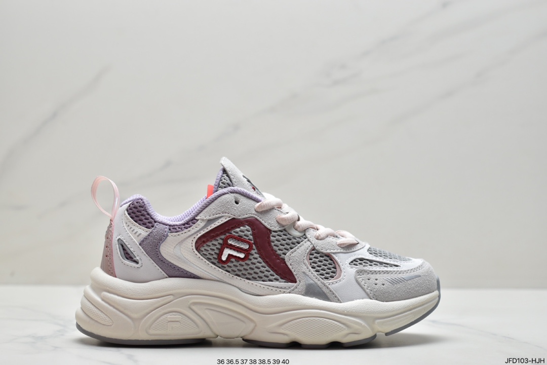 Xiaohongshu recommends the popular FILA Fila soot dove gray couples old shoes