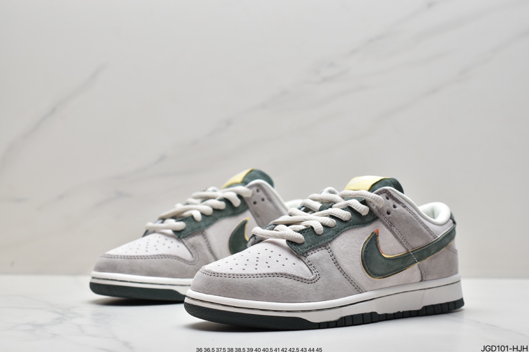 180 耐克Nike SB Dunk Low Pro 复古低帮 头层皮 休闲运动滑板板鞋DD1503-601