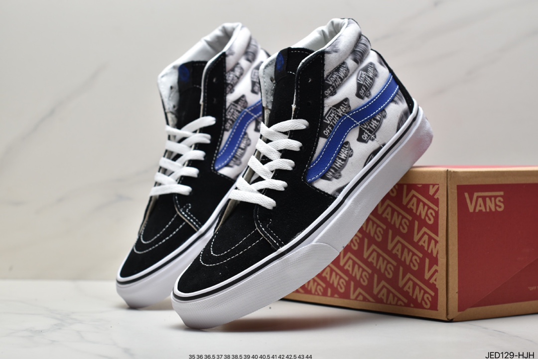 Vance Vance VANS SK8-Hi Slim Vance high-top fashion sports casual skateboard shoes