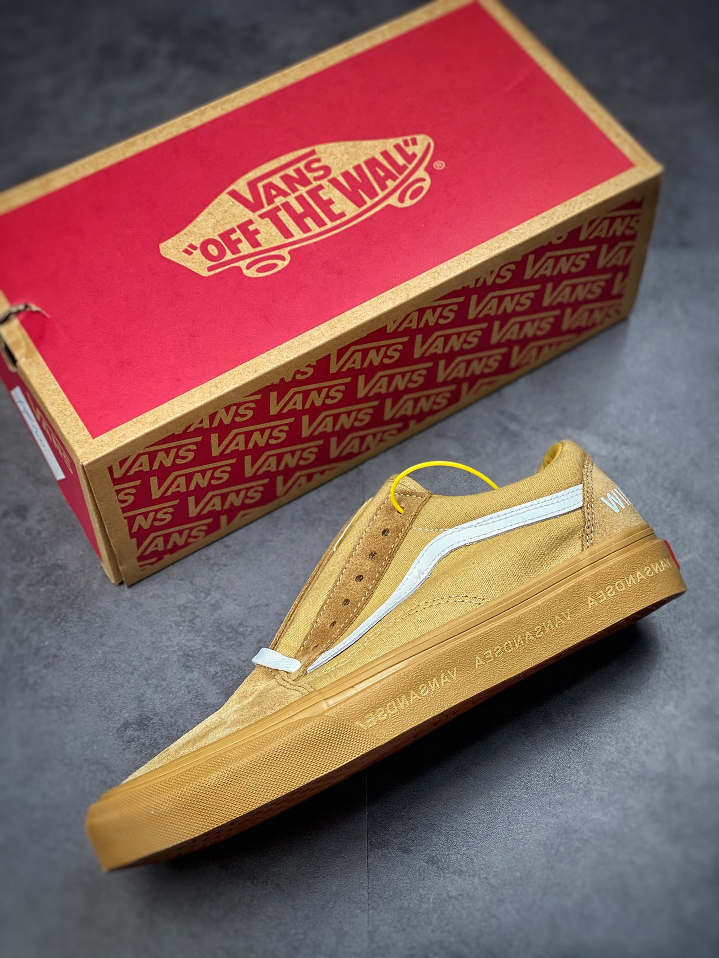 WIND AND SEA x Vans Japan Old Skool ”VANSANDSEA” Old Julian series low-top casual sports vulcanized sneakers VANSANDSEA2