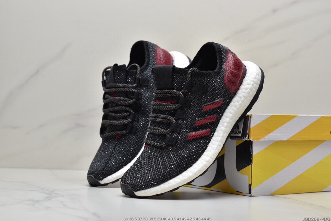 Really explosive Adidas Adidas pure boost lightweight cushioning sports running shoes S80702