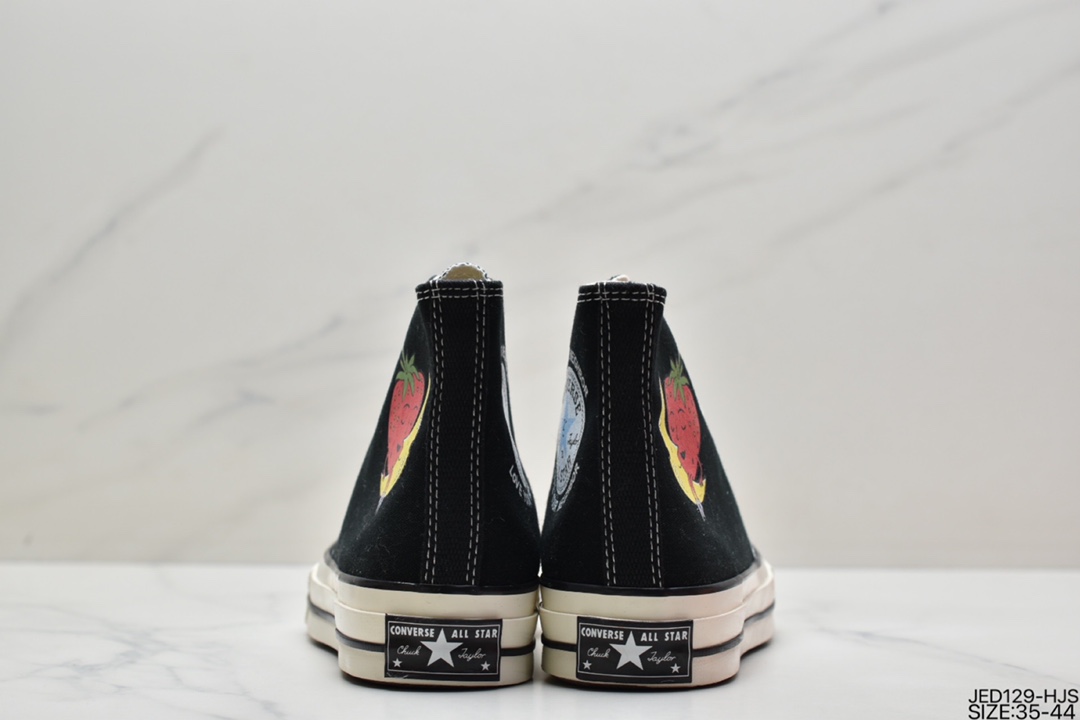 converse all star Converse 1970S Samsung elevation canvas shoes black high 162050C