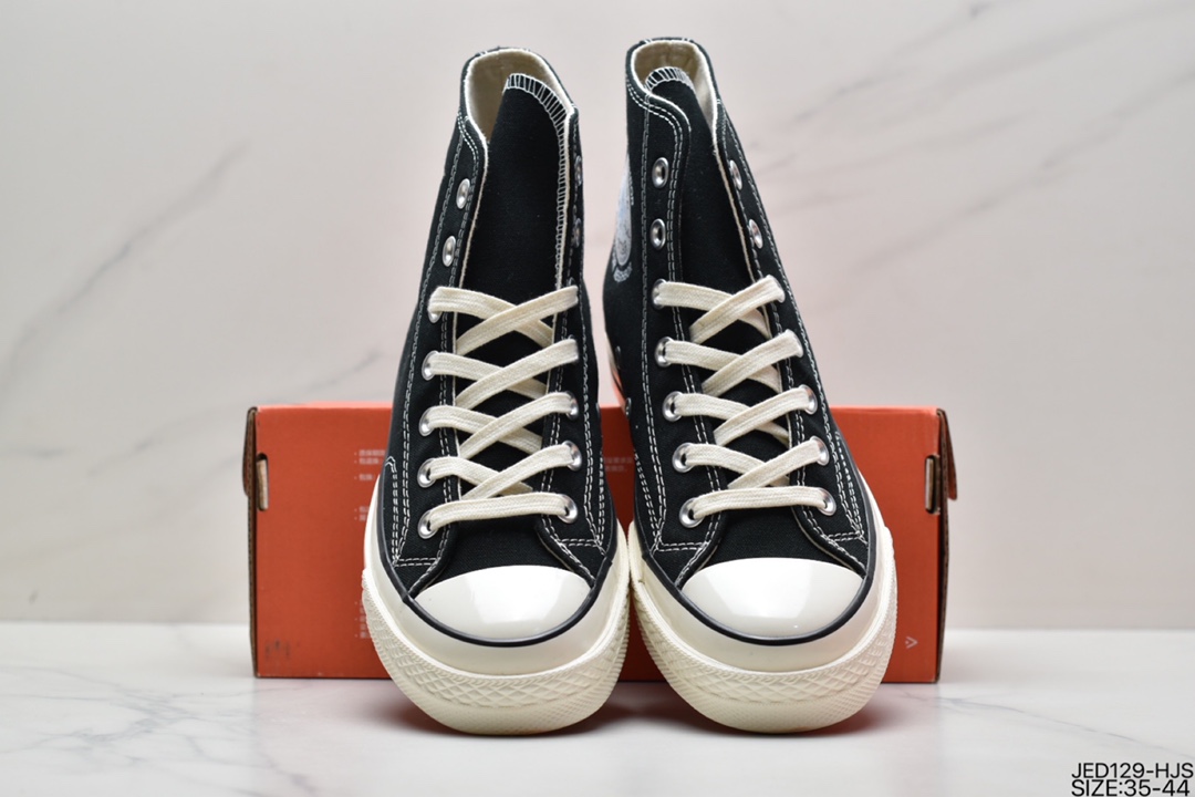 converse all star Converse 1970S Samsung elevation canvas shoes black high 162050C