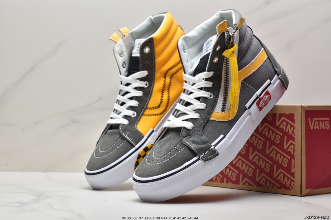 Vance Zip Grey High Top Vans Vance SK8-Hi Zip Athens Grey VN0A32R3Q7S