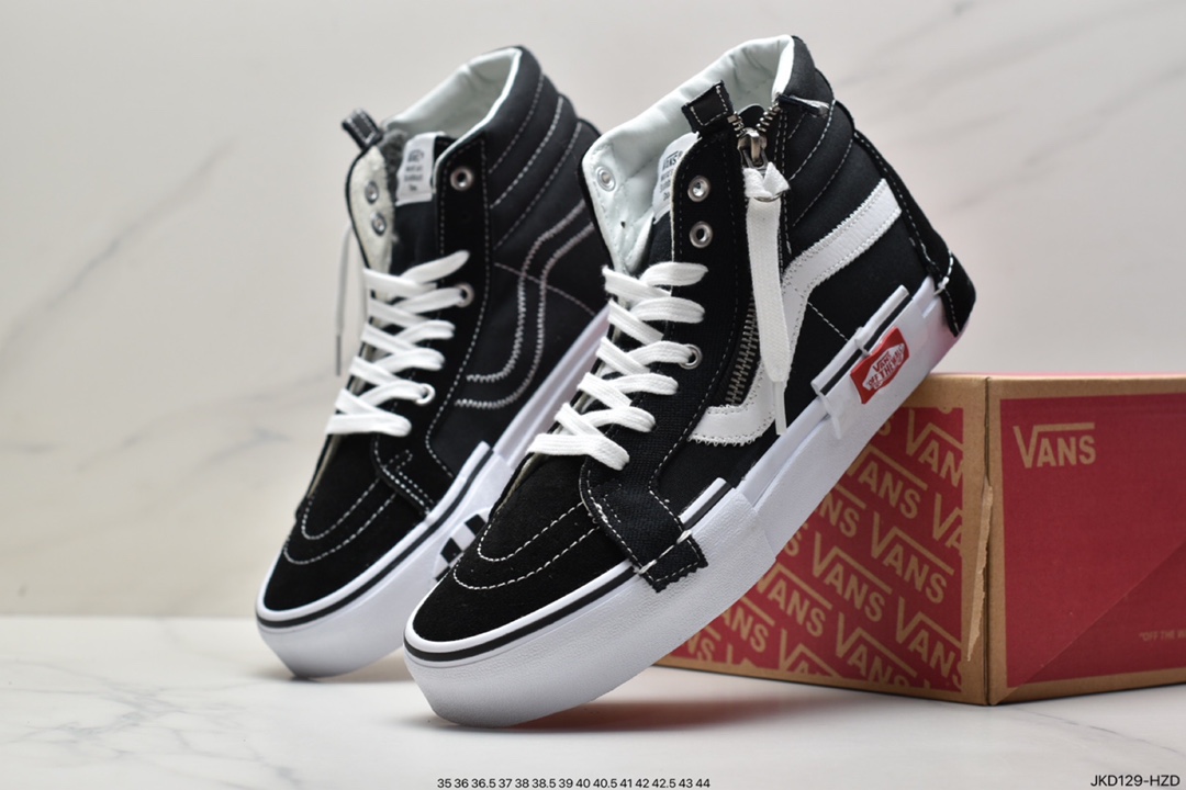 Vance Zip Grey High Top Vans Vance SK8-Hi Zip Athens Grey VN0A32R3Q7S