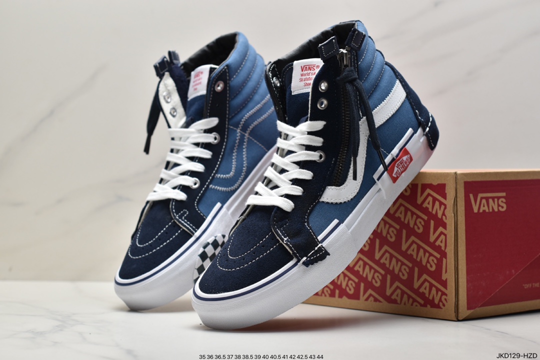 Vance Zip Grey High Top Vans Vance SK8-Hi Zip Athens Grey VN0A32R3Q7S