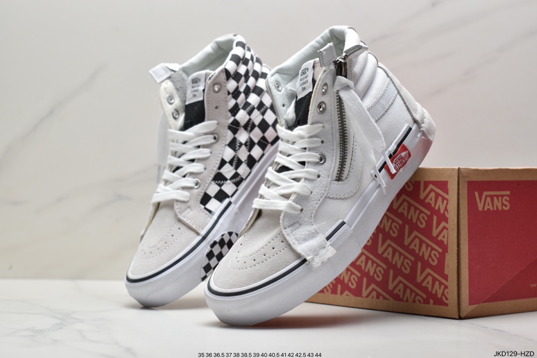 Vance Zip Grey High Top Vans Vance SK8-Hi Zip Athens Grey VN0A32R3Q7S