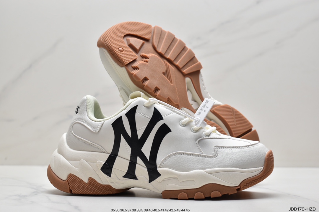 MLB Big Ball Chunky A Running Thick Sole Daddy Thick Sole Casual Sports Jogging Shoes