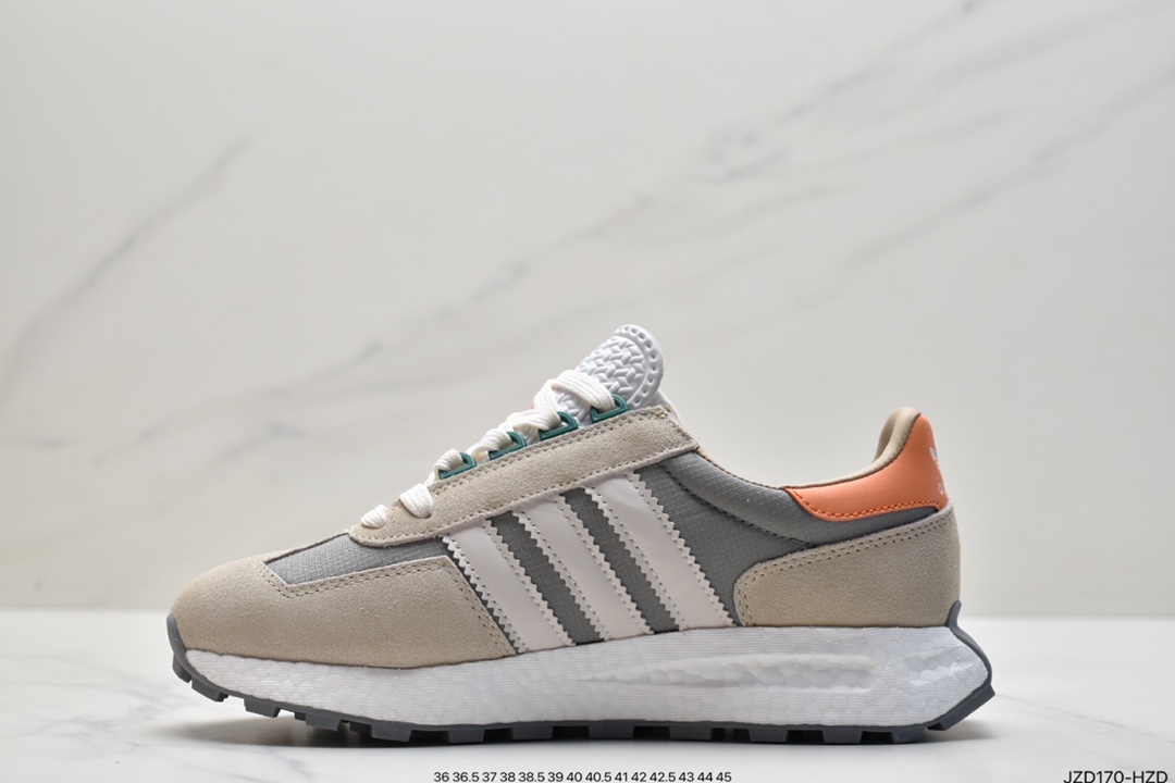 Really explosive ADI ADIDAS Racing 1 Boost Prototype speed light retro series all-match breathable casual sports jogging shoes Q47108