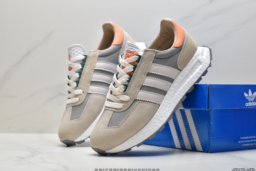 Really explosive ADI ADIDAS Racing 1 Boost Prototype speed light retro series all-match breathable casual sports jogging shoes Q47108