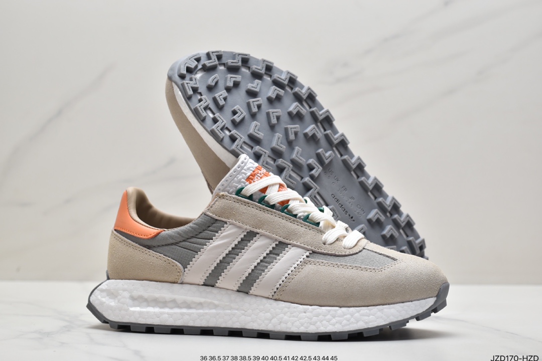 Really explosive ADI ADIDAS Racing 1 Boost Prototype speed light retro series all-match breathable casual sports jogging shoes Q47108