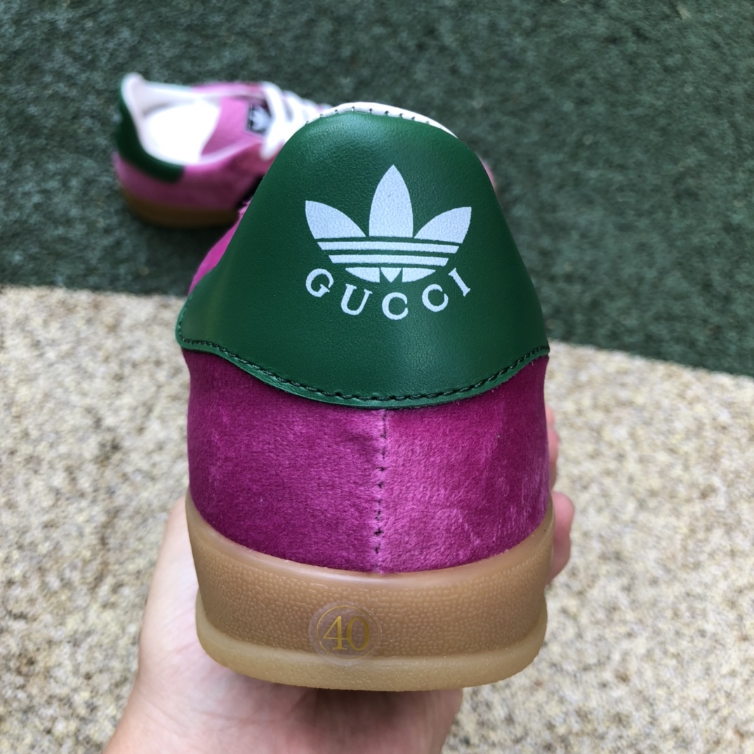 Gucci x Adidas Gucci Collaboration Adidas Originals Gazelle ”Esquisite Gucci” Antelope Series Low Top