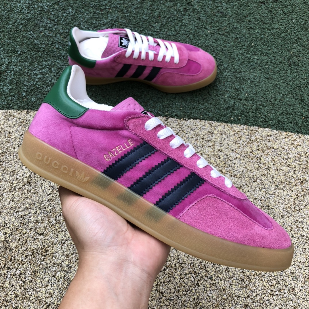 Gucci x Adidas Gucci Collaboration Adidas Originals Gazelle ”Esquisite Gucci” Antelope Series Low Top