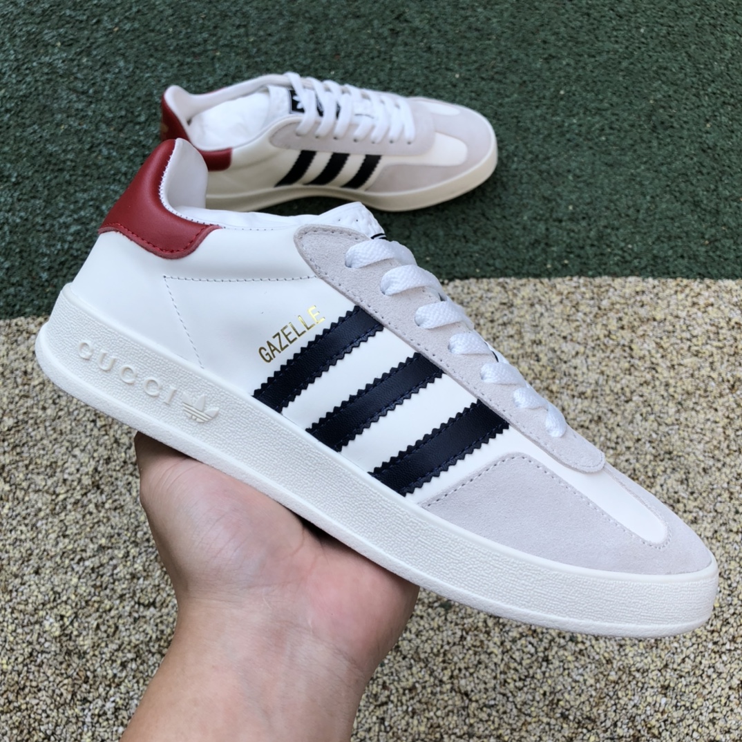 400  Gucci x Adidas 古驰联名阿迪达斯  Originals Gazelle”Esquisite Gucci”羚羊系列低帮