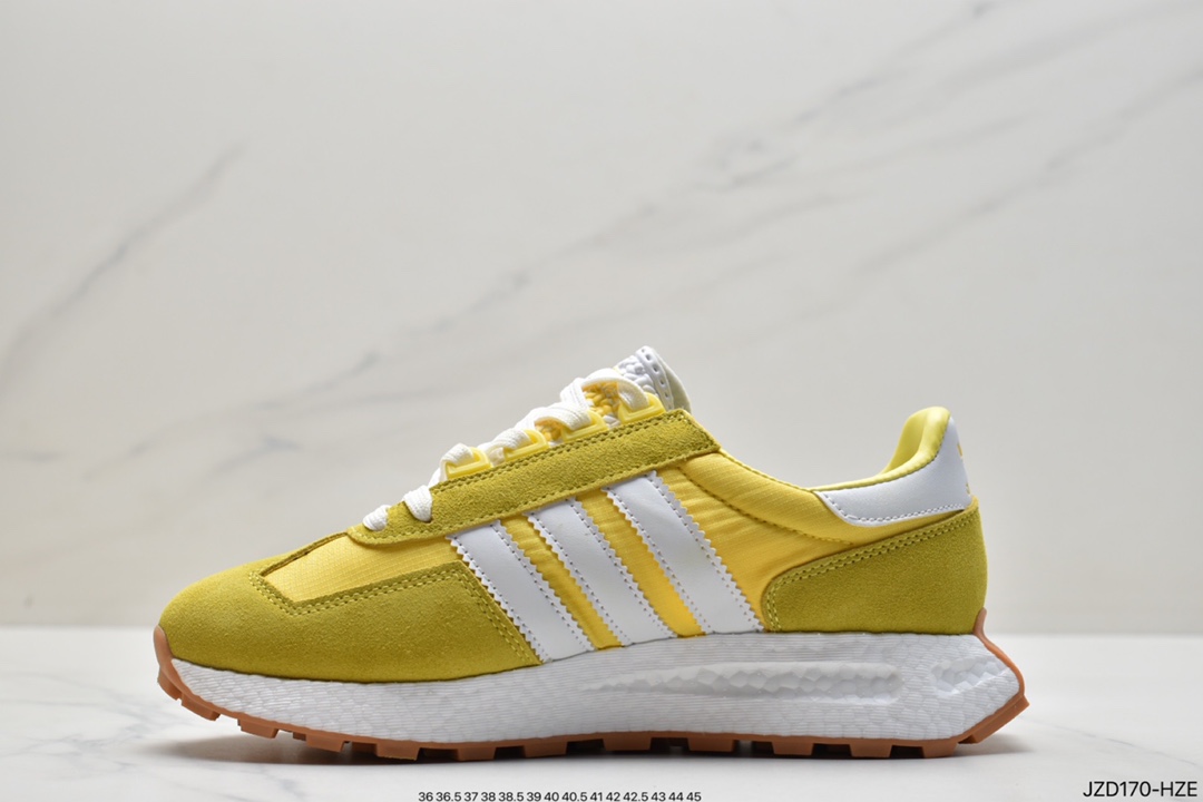 Really explosive ADI ADIDAS Racing 1 Boost Prototype speed light retro series all-match jogging shoes Q47108