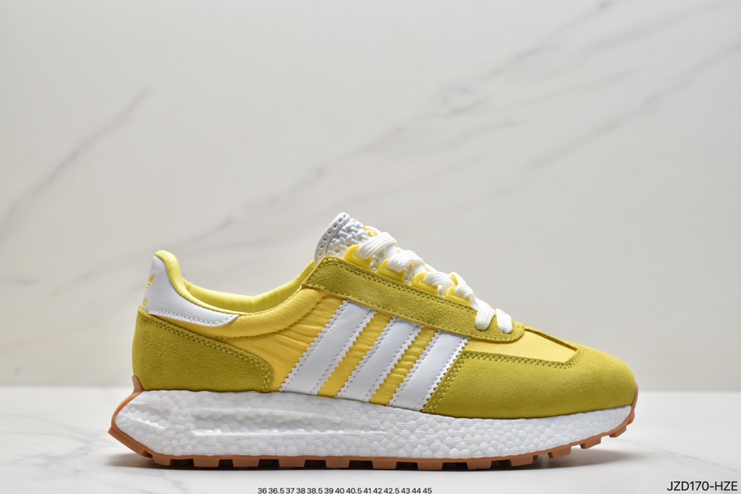 Really explosive ADI ADIDAS Racing 1 Boost Prototype speed light retro series all-match jogging shoes Q47108