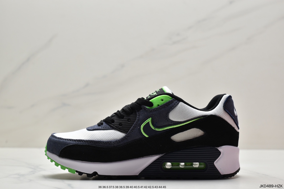 Nike NIKE AIR MAX 90 men's and women's retro first year air cushion cushioning running shoes