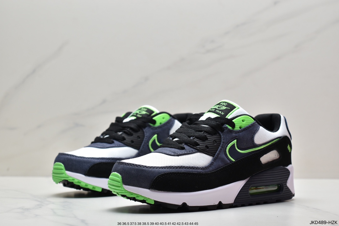 Nike NIKE AIR MAX 90 men's and women's retro first year air cushion cushioning running shoes