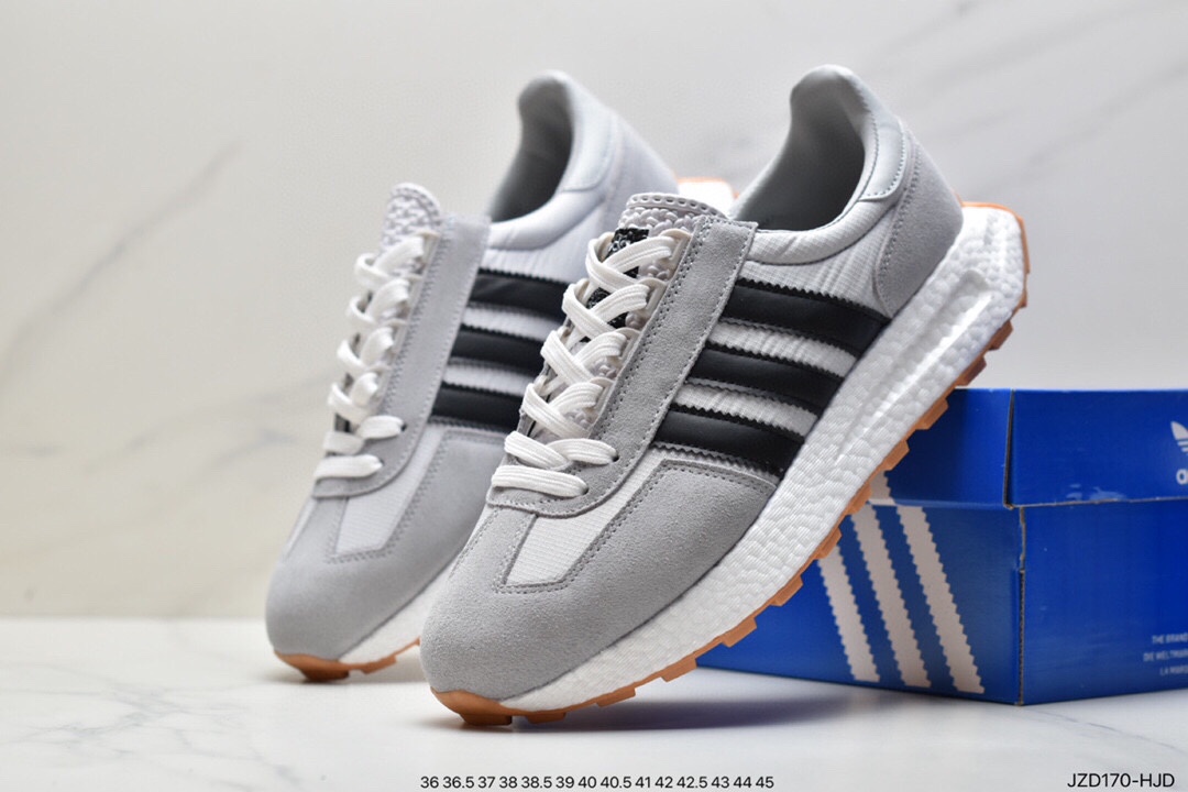 Really explosive ADI ADIDAS Racing 1 Boost Prototype speed light retro series all-match breathable casual sports jogging shoes Q47108