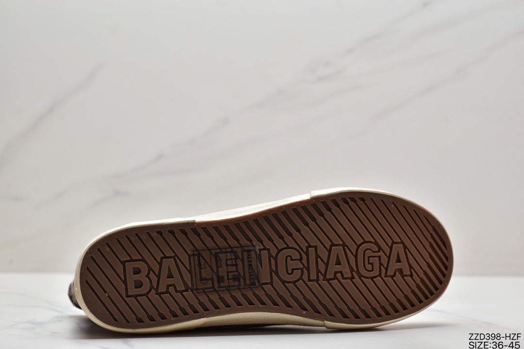 BALENCIAGA Balenciaga 22 summer new products PARIS wear old effect casual canvas shoes